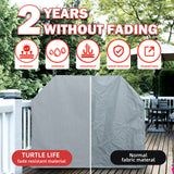 Laden Sie das Bild in den Galerie-Viewer, TurtleLife BBQ Grill Cover Waterproof  Grey