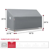 Load image into Gallery viewer, TurtleLife Patio Sofa Cover Grey