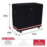 Carica l&#39;immagine nel visualizzatore di Gallery, TurtleLife BBQ Grill Cover Waterproof Black