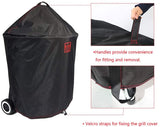 Charger l&#39;image dans la galerie, TurtleLife Round BBQ Grill Cover Waterproof Black